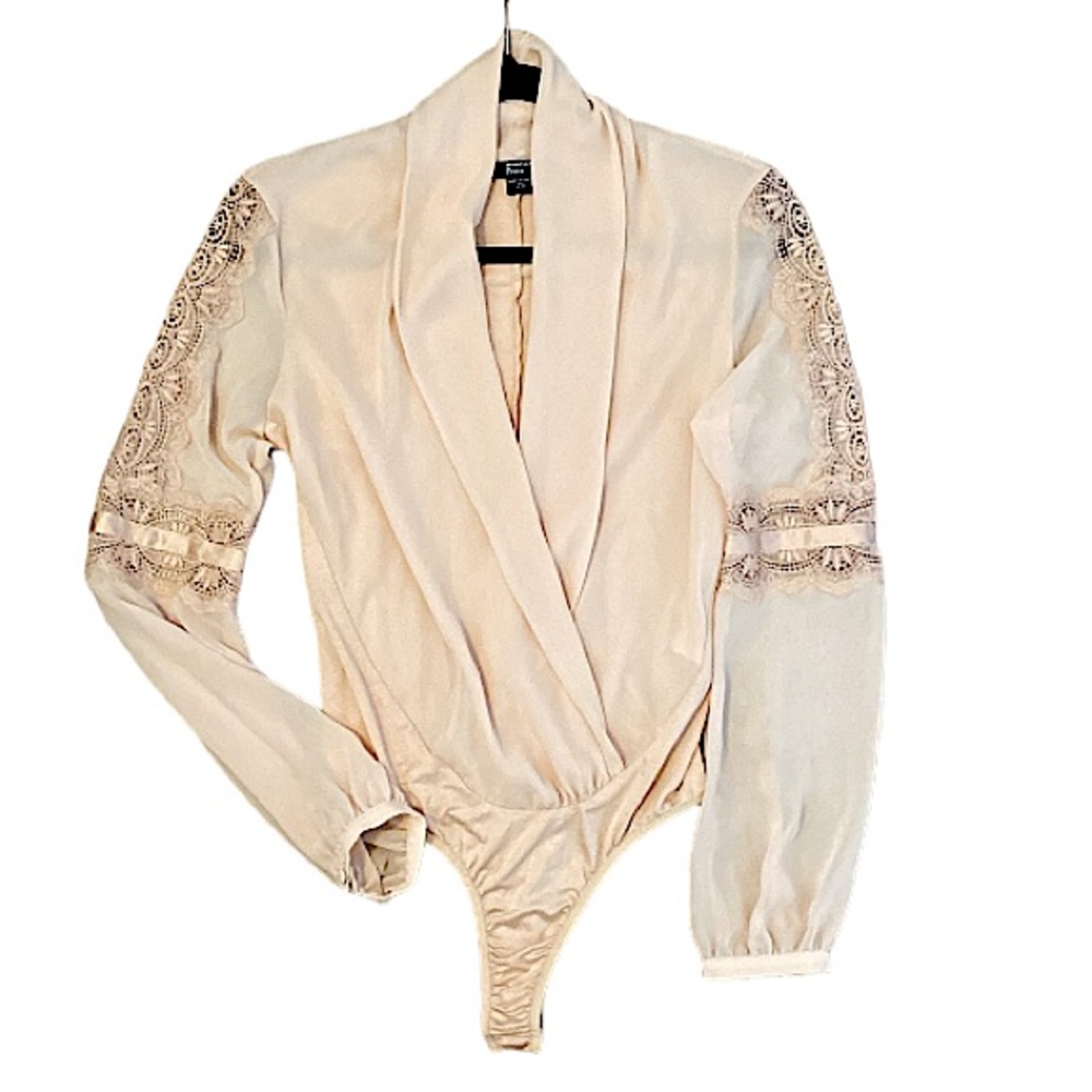 NEW Marciano For Guess Longsleeve Tank Bodysuit Size S|P